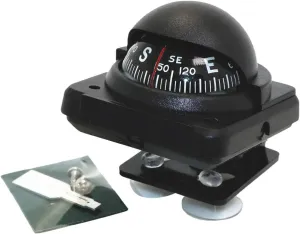 Adjustable Dash Mount Compass Navigation Direction Pointing Guide Ball with Declination Adjustment for Marine Boat Truck Auto Car (Pattern 3)