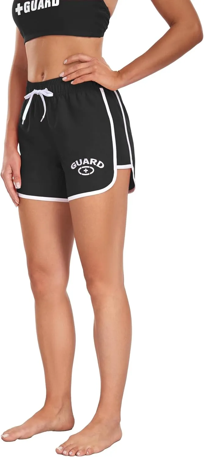 Adoretex Women's Guard Swim Board Shorts Water Shorts