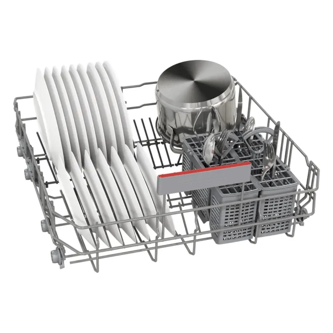 Bosch SMS6IKI01I Series 6 14 Place Setting Wi-Fi Enabled Dishwasher with EcoSilence Drive, HygienePlus & ExtraDry (Brushed Steel, Free-Standing, 2025 Model)