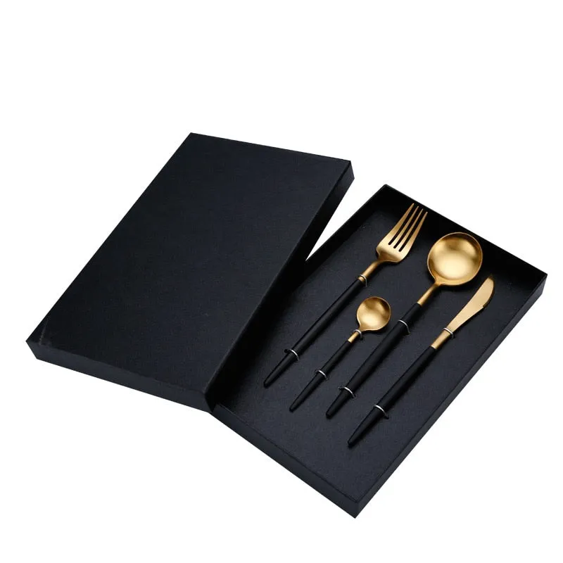 Cutlery Knives Forks Spoons Set