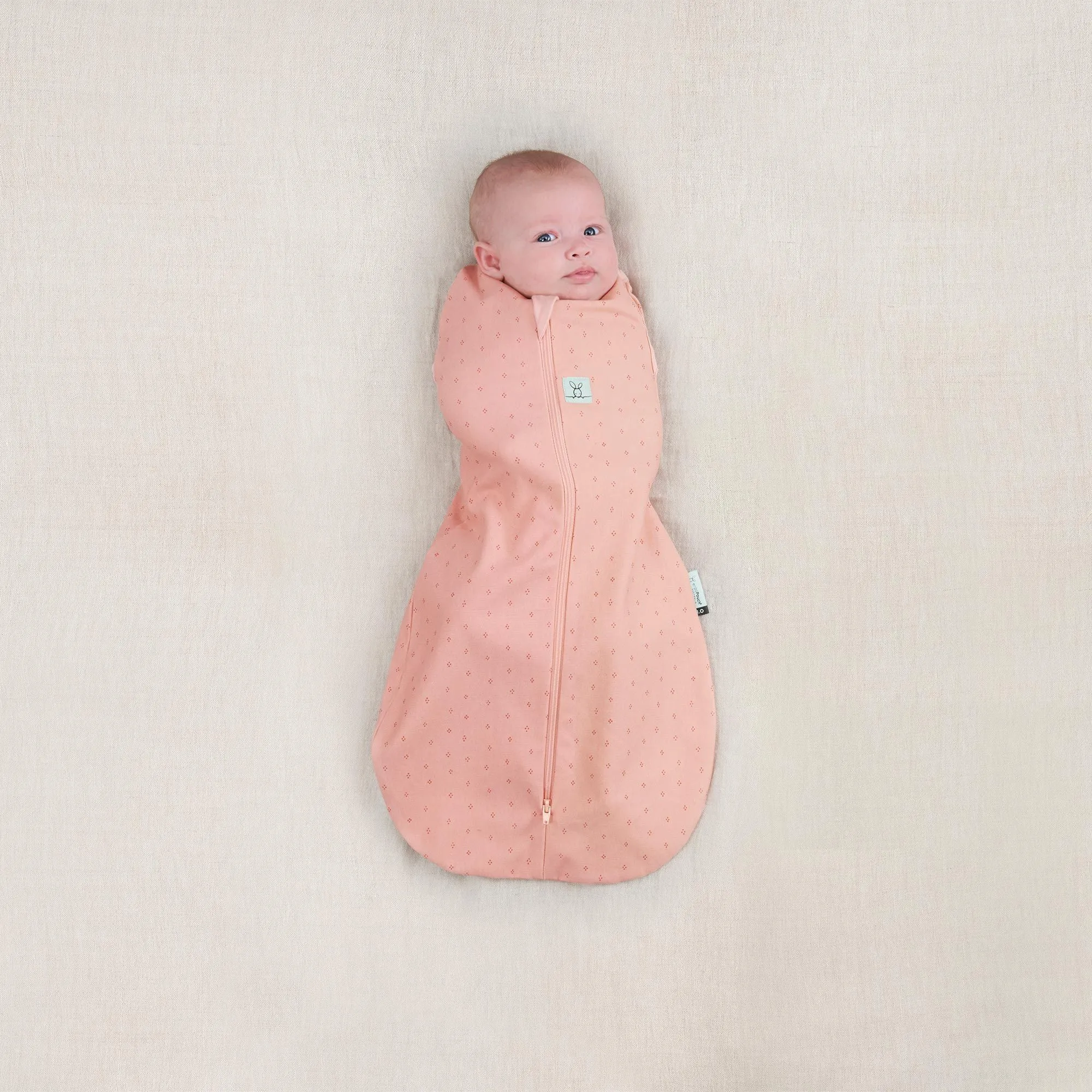 Ergococoon Swaddler Sleeping bag 0-3 months Berries Tog 0.2