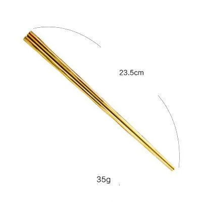 Golden Stainless Steel Cutlery