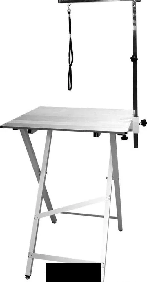 Groomers Competition Show ring-side portable grooming table 1 colour 1 size left super lightweight foldable SILVER only