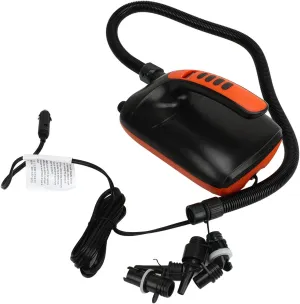 Inflator Pump 2 Stage 12V 20PSI Inflatable Stand Up Paddle Board Digital Display Electric Air Pump