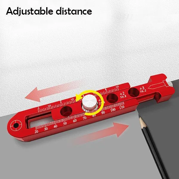 Levoite™ Woodworking Compass Scriber Circular Drawing Tool Adjustable Measurement Tool