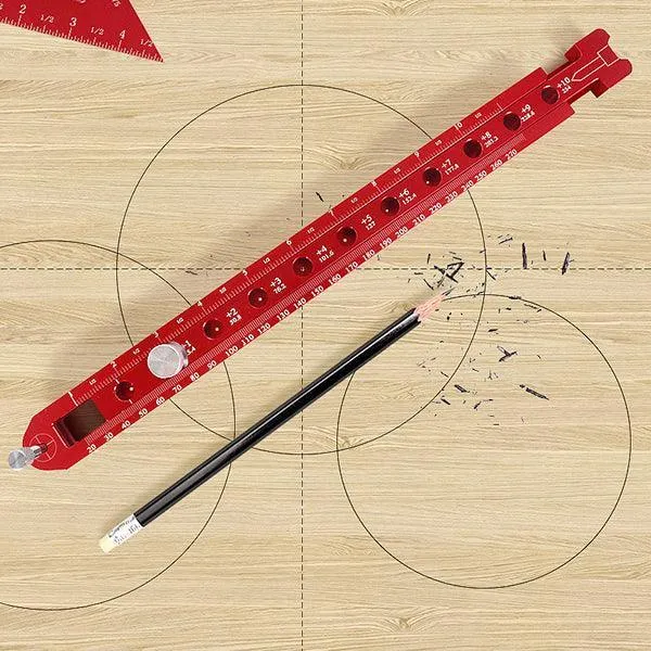 Levoite™ Woodworking Compass Scriber Circular Drawing Tool Adjustable Measurement Tool