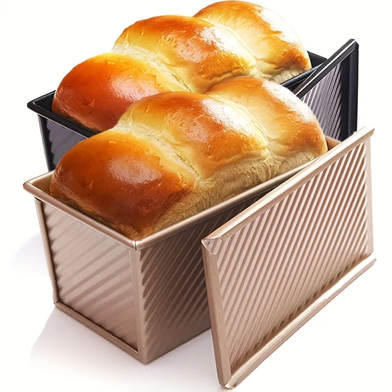 NonStick Bread Loaf Pan with Lid  Essential Baking Tool