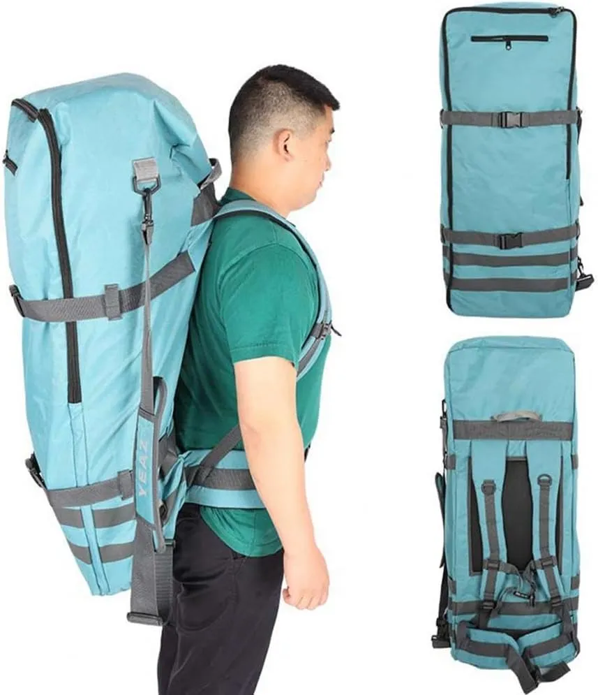 Paddle Board Backpack Travel Bag with Zipper,Portable Nylon Waterproof Large Capacity Sup Surfboard Zipper Bag for Inflatable Stand Up Paddle,84L
