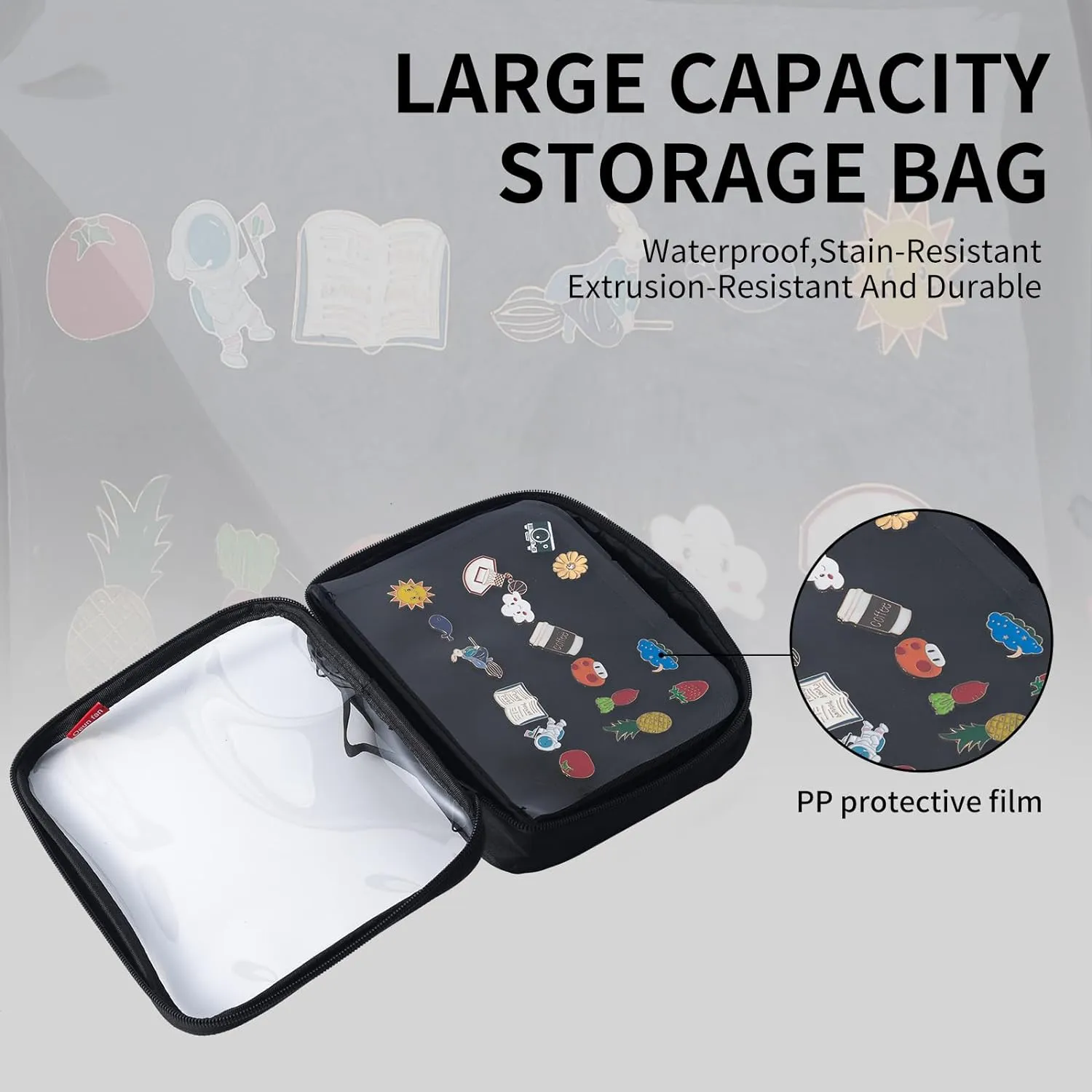 Pin Bag pin Display Book