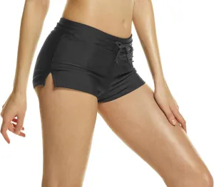 TSLA Women's Swim Shorts, Quick Dry Water Beach Board Short, Tankini Bathing Athletic Swimsuit Bottoms